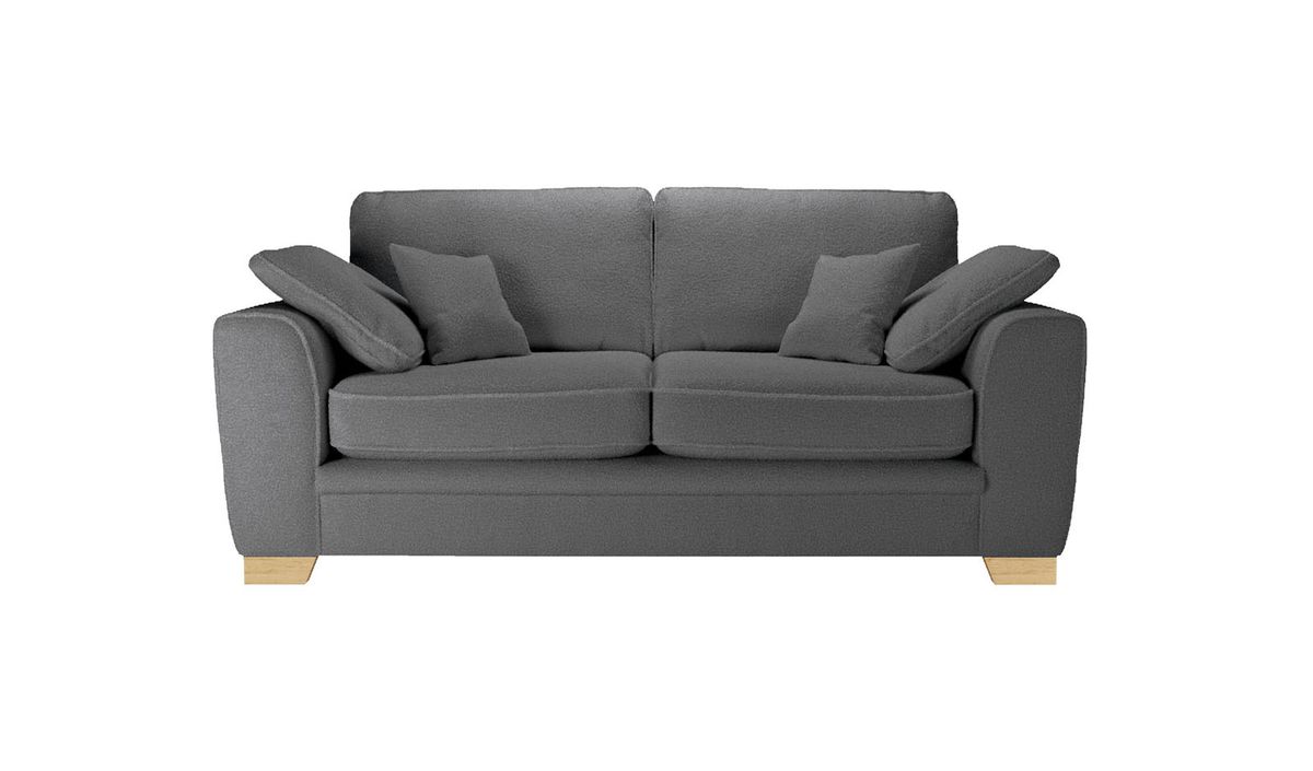 Ronay canapé deux places, Teddy granite - graphite