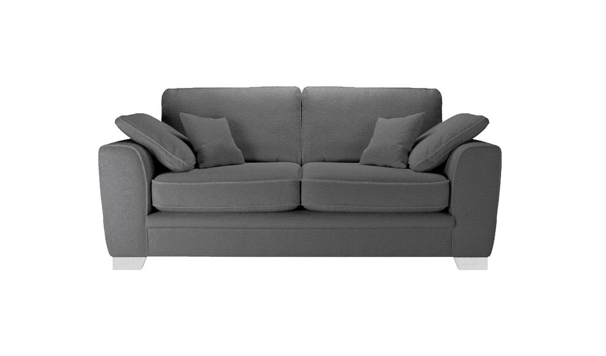 Ronay canapé deux places, Teddy granite - graphite