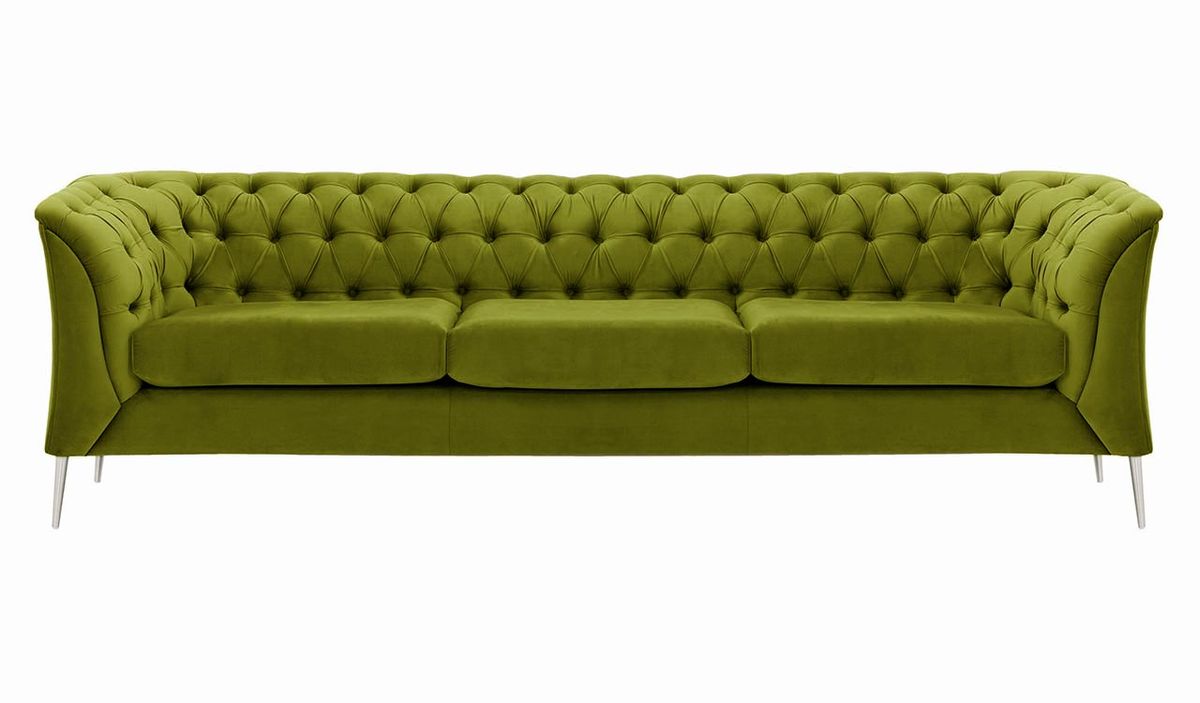 Canapé trois places Chesterfield Modern