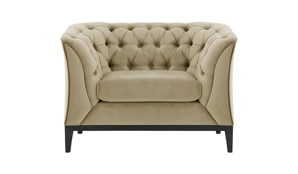 Fauteuil Chesterfield Modern Wood — vue 4