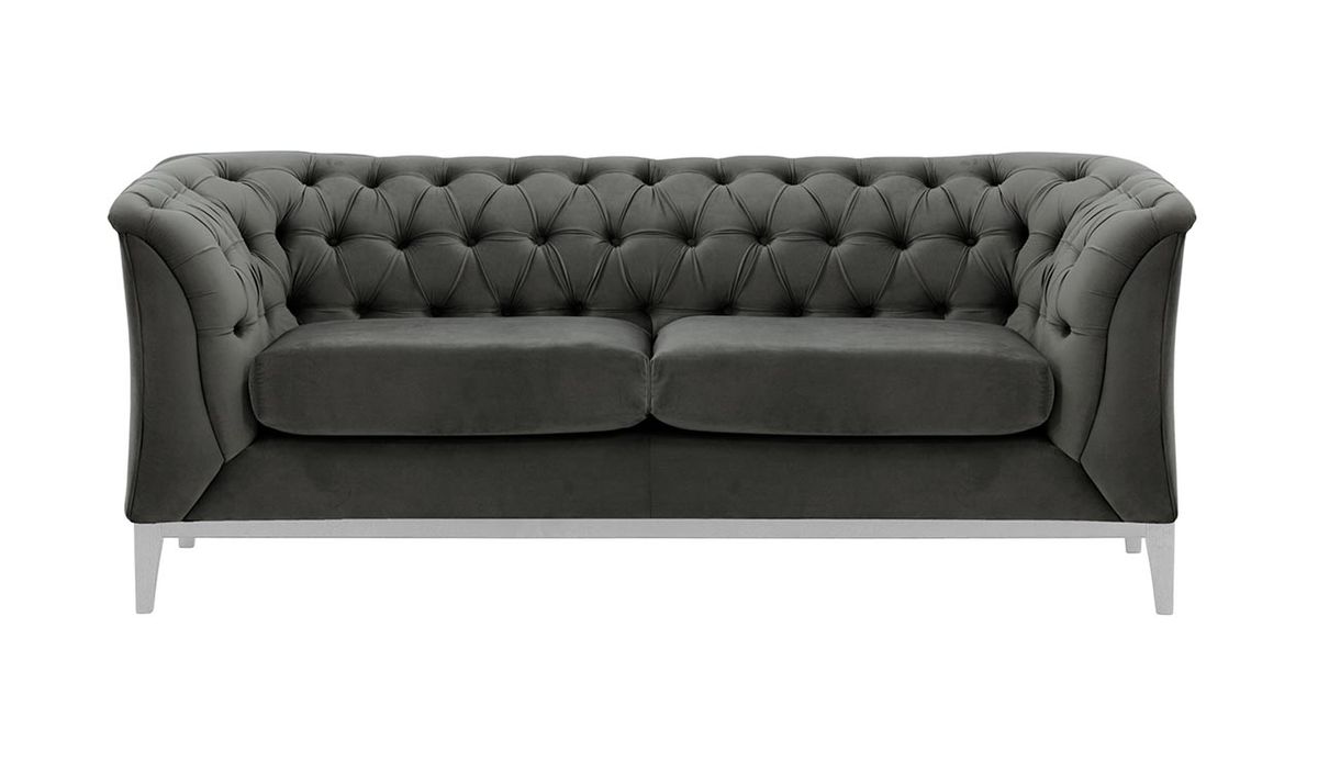 Canapé deux places Chesterfield Modern Wood