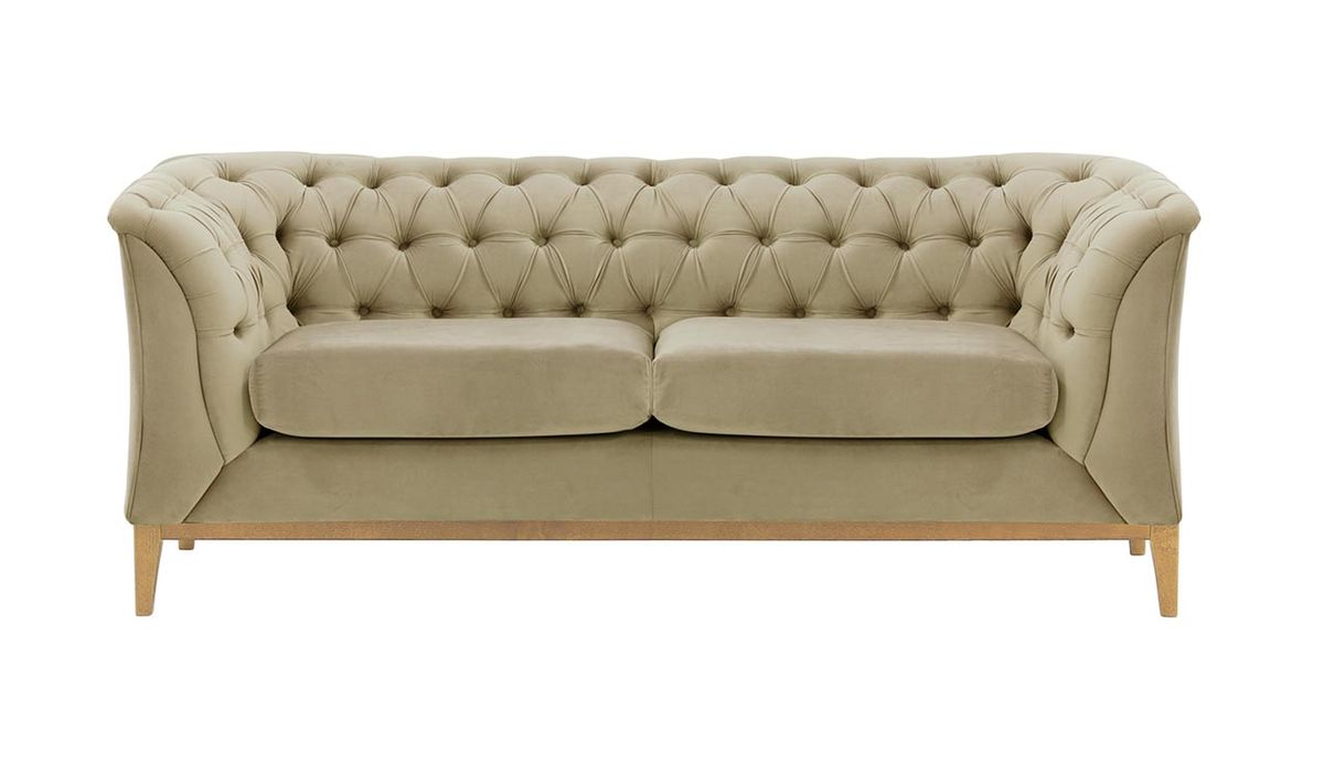 Canapé deux places Chesterfield Modern Wood