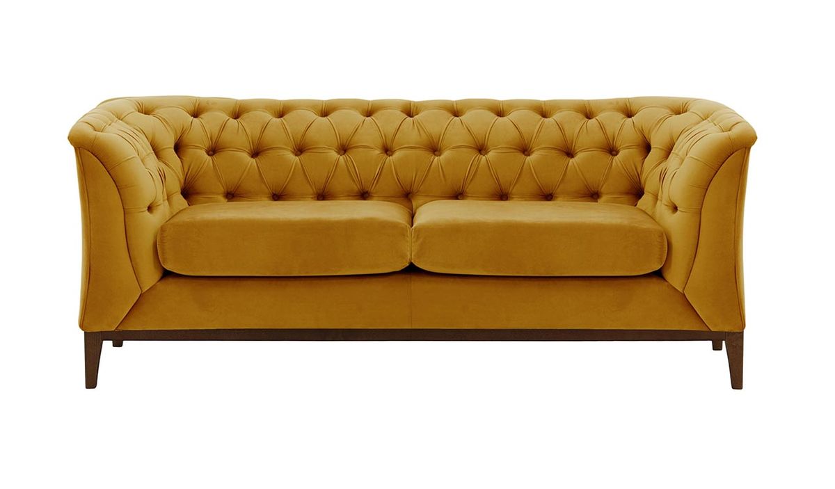 Canapé deux places Chesterfield Modern Wood
