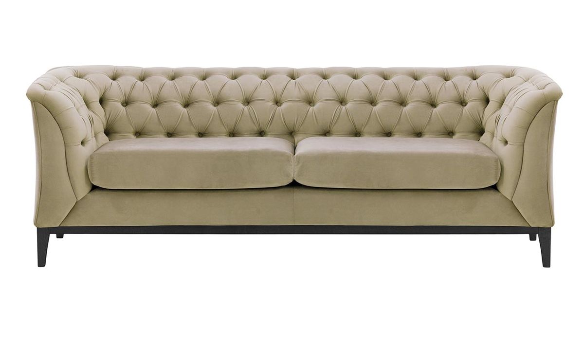 Canapé 2,5 places Chesterfield Modern Wood — vue 4