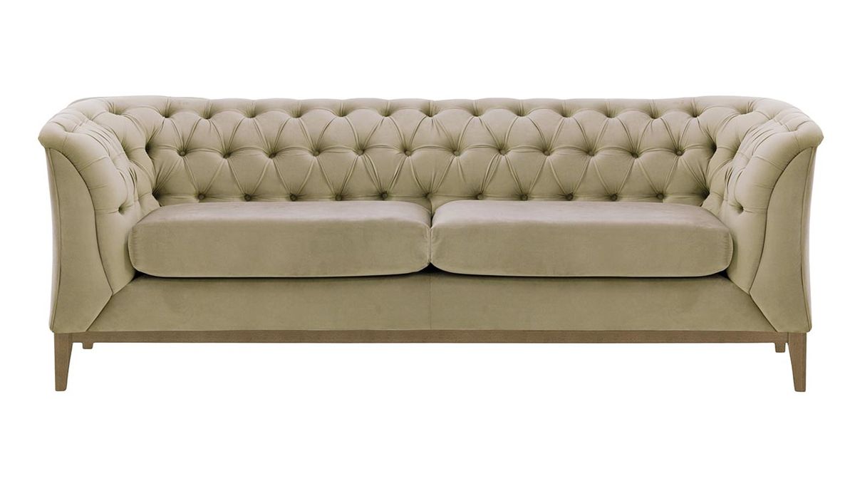 Canapé 2,5 places Chesterfield Modern Wood — vue 7