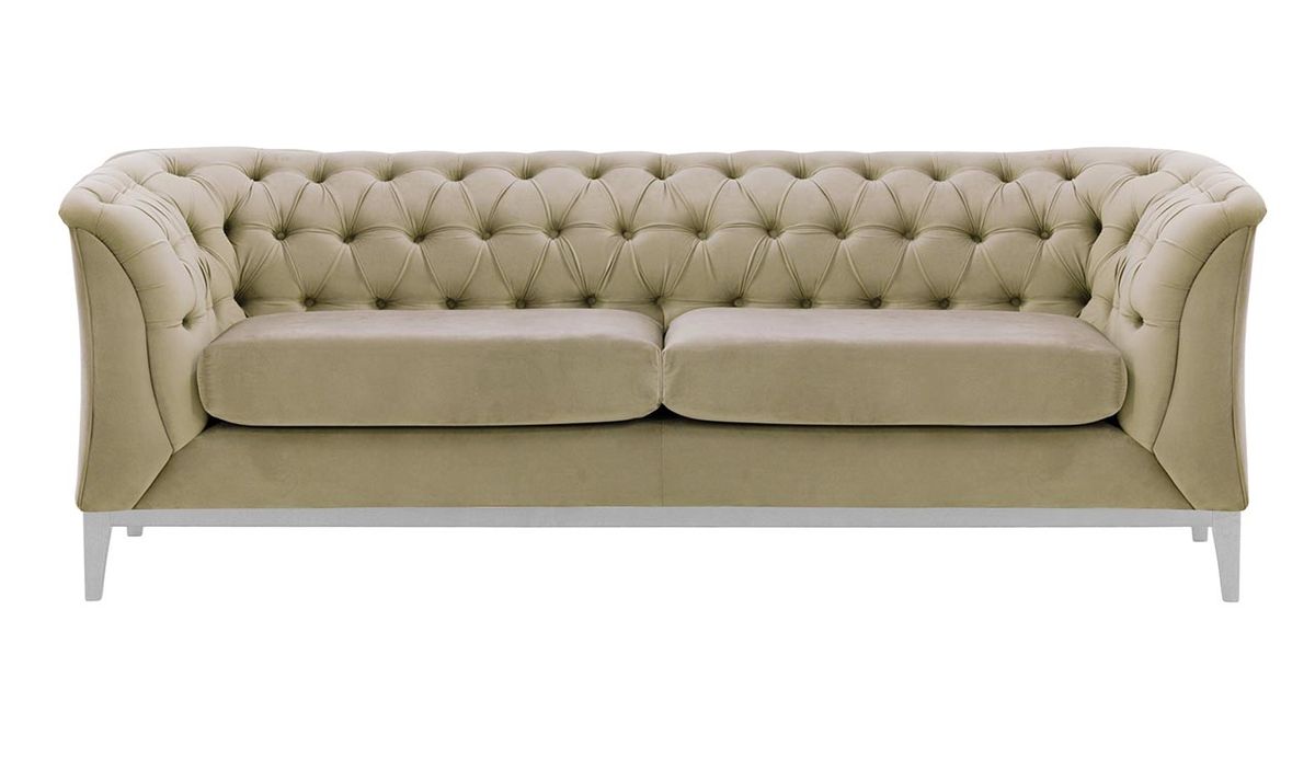 Canapé 2,5 places Chesterfield Modern Wood — vue 5