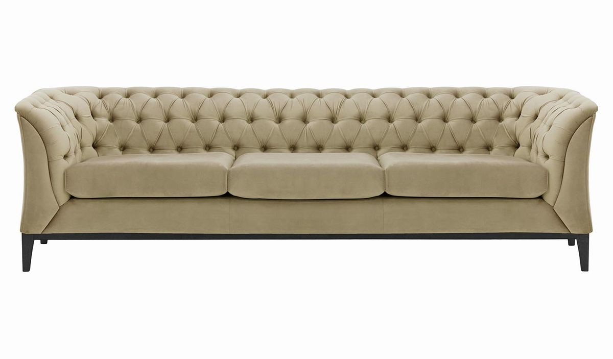 Canapé trois places Chesterfield Modern Wood — vue 4