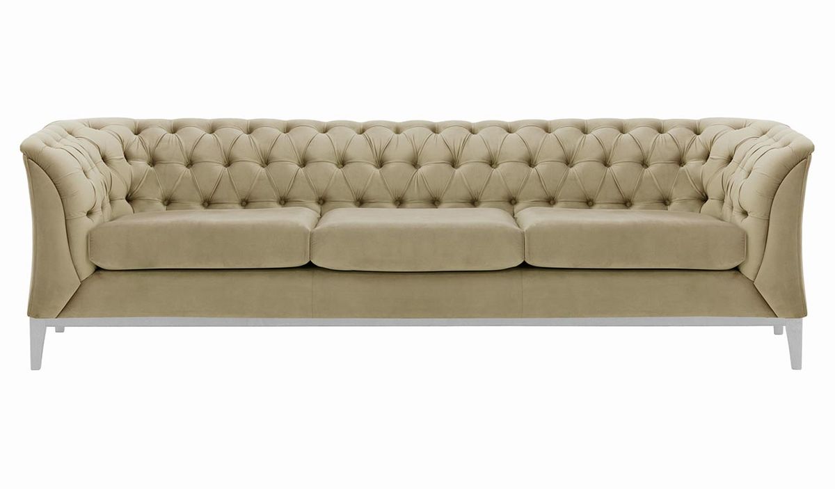 Canapé trois places Chesterfield Modern Wood — vue 5