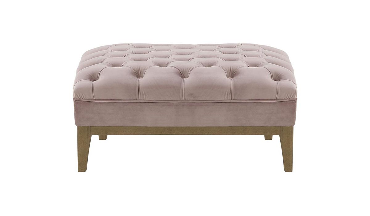 Pouf Chesterfield Modern Wood