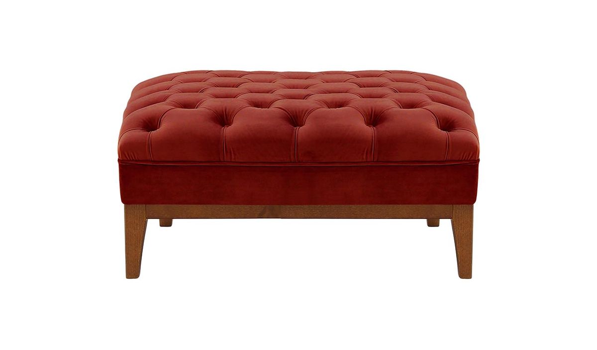 Pouf Chesterfield Modern Wood