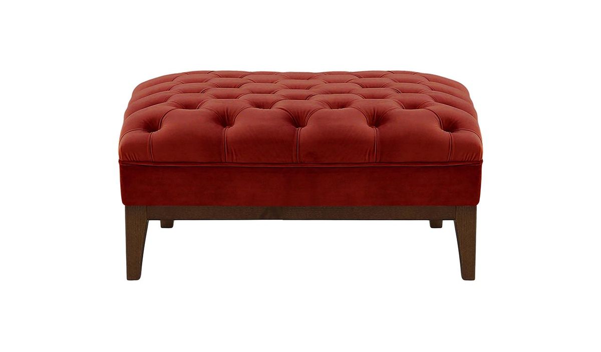 Pouf Chesterfield Modern Wood