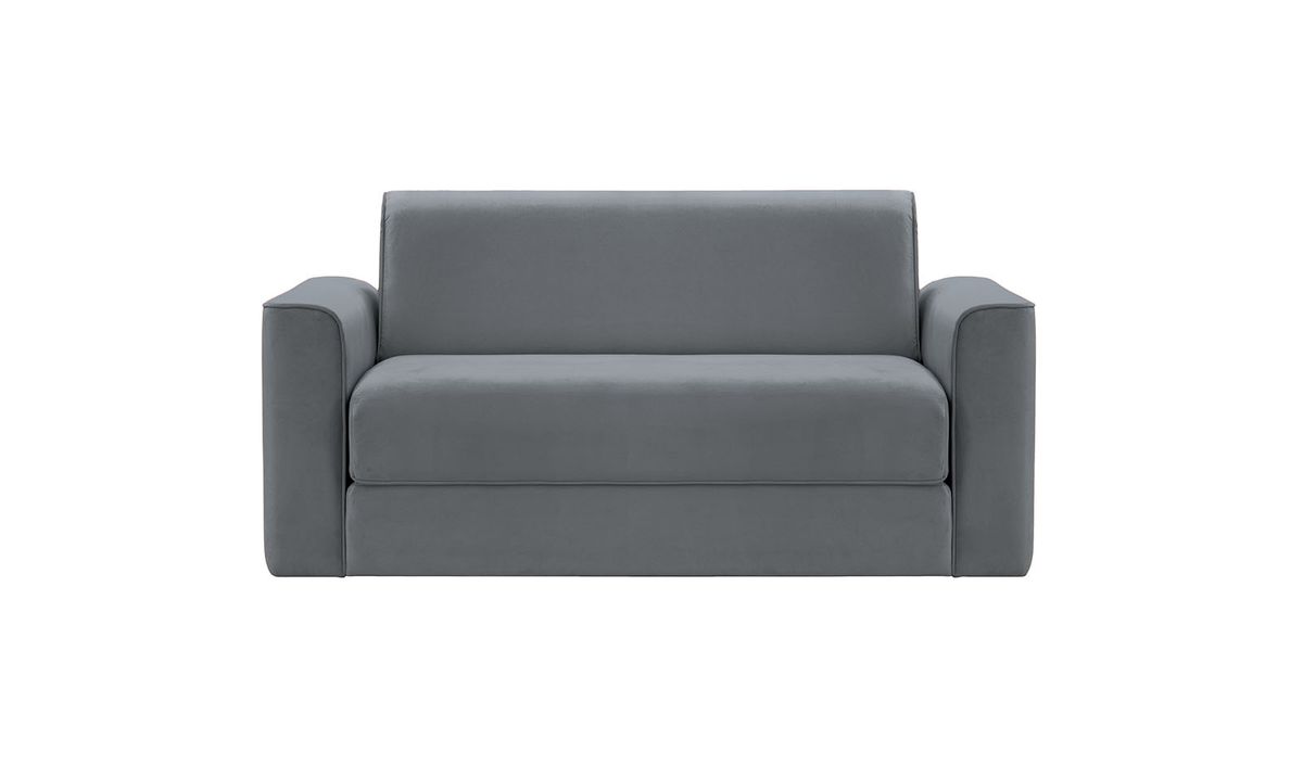 Canapé convertible Jules 2,5 places, graphite - Velluto 19