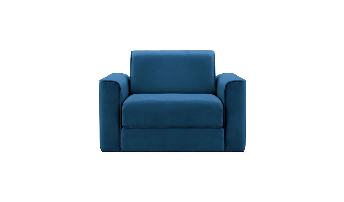 Fauteuil convertible - Jules, bleu - Velluto 11