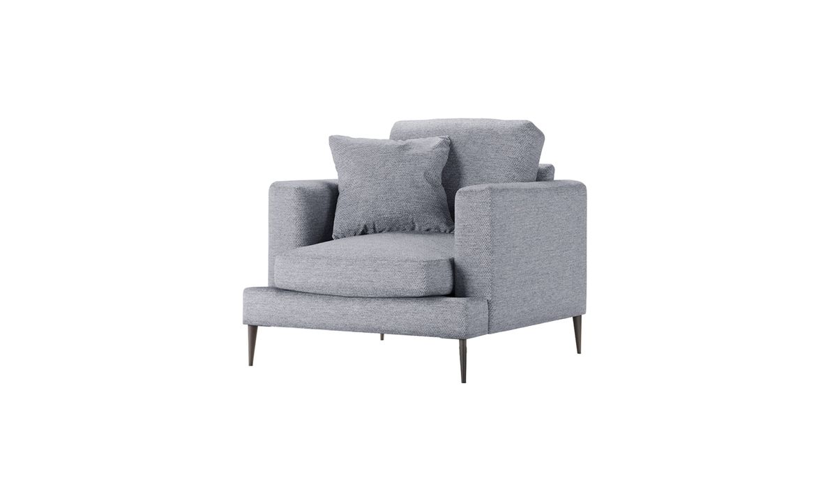Fauteuil Covex, Nordic 14 - gris