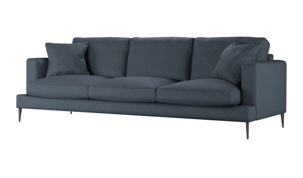 Canapé 3,5 places Covex, gris foncé - Fancy 97