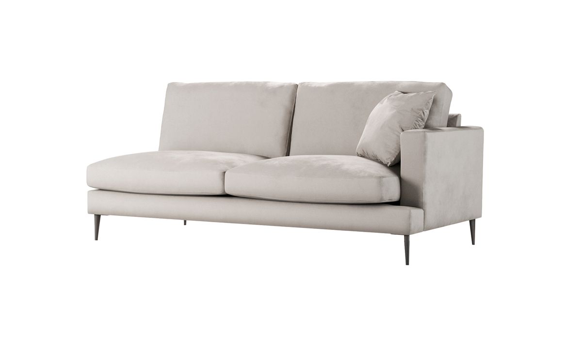 Covex – Module extrémité droite trois places (3R), beige clair - Velluto 2