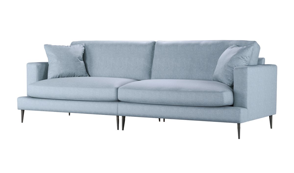Covex- grand canapé modulaire, gris clair - Fancy 85