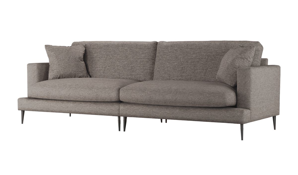 Covex- grand canapé modulaire, Nordic 5 - brun