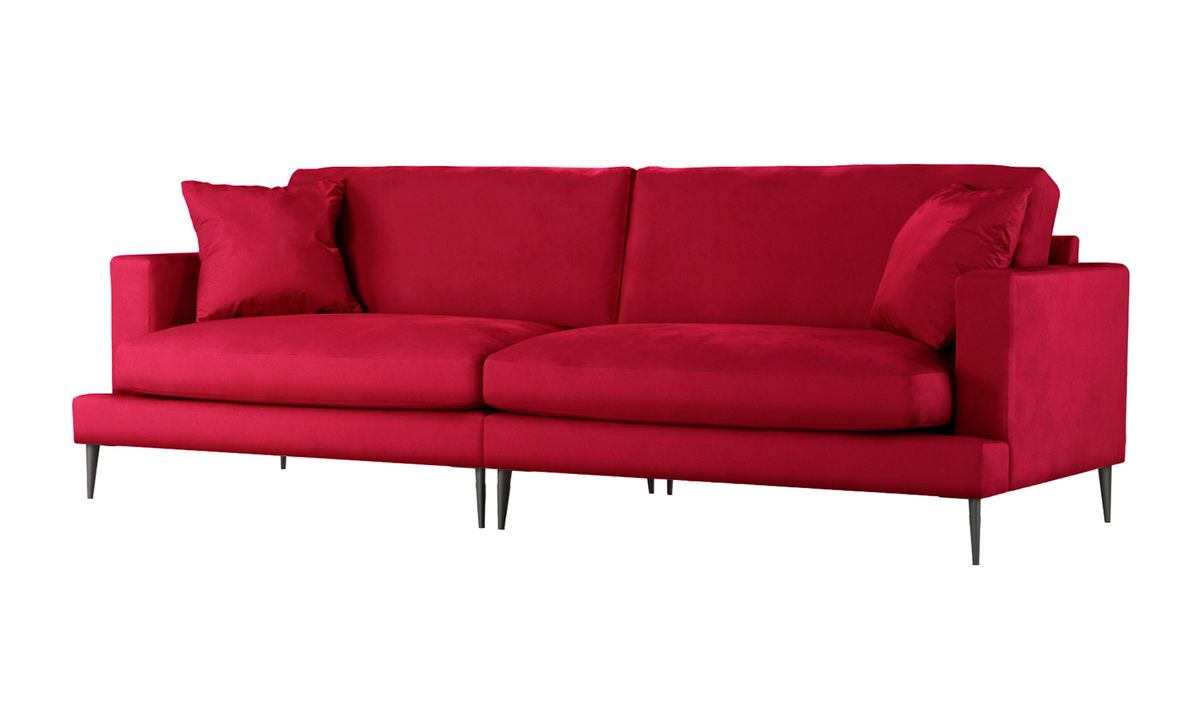 Covex- grand canapé modulaire, rouge - Velluto 7