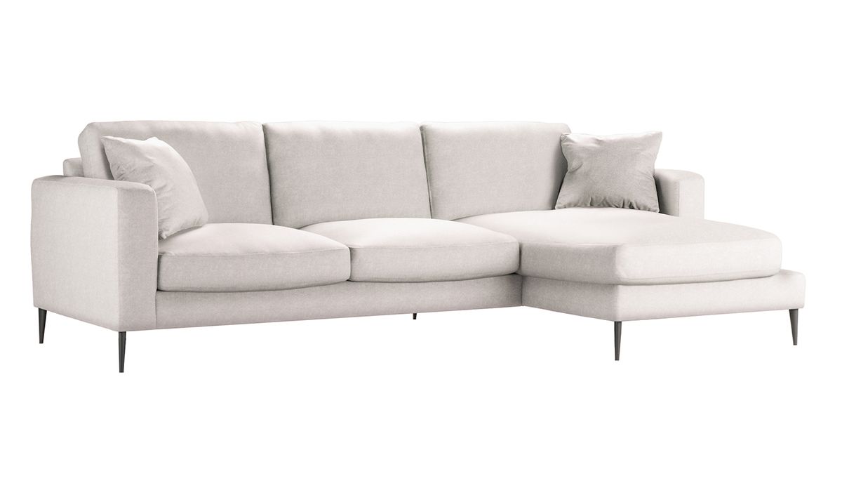 Canapé d’angle droit Covex, Fancy 6 - beige clair