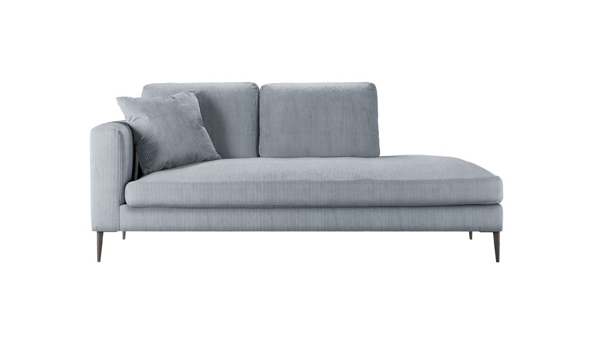 Chaise longue/divan droit Covex, Ontario-S 15 - gris