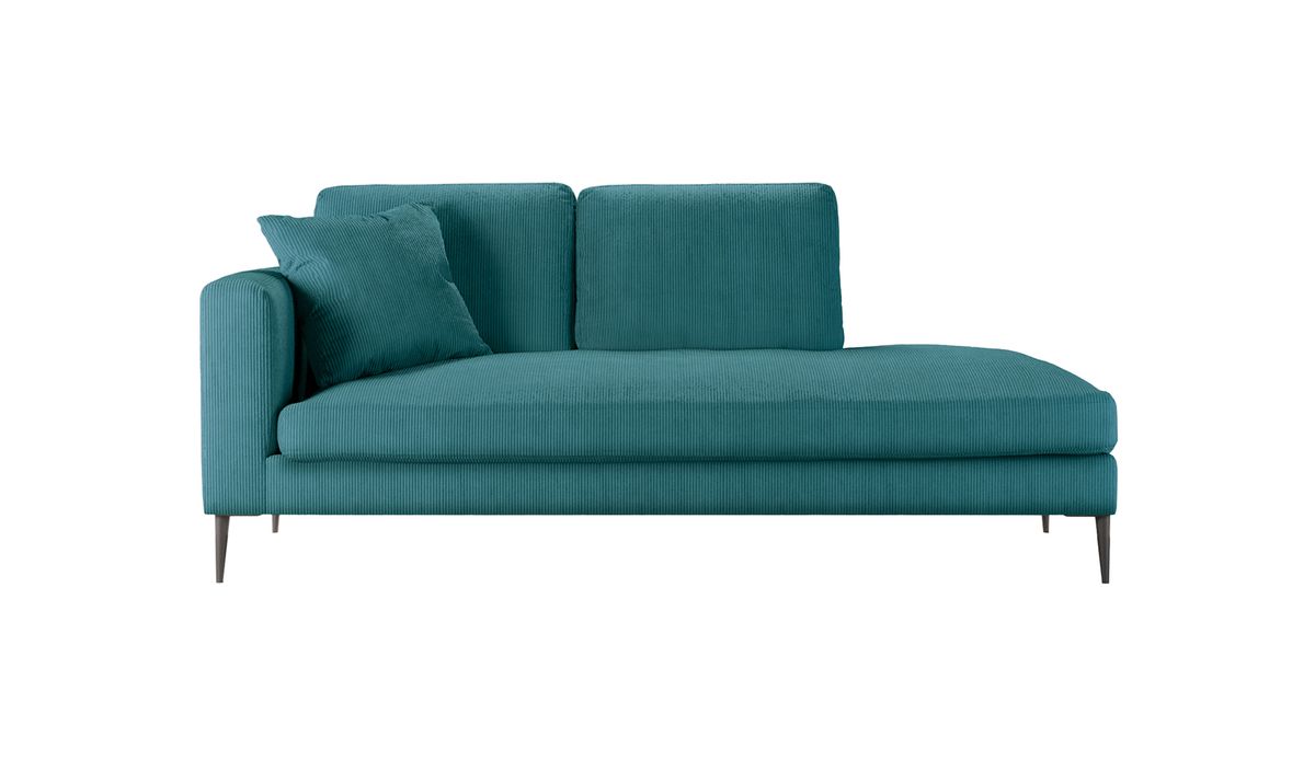 Chaise longue/divan droit Covex, Ontario-S 37 - petrol