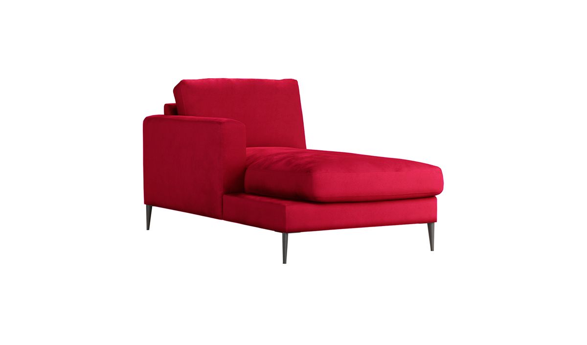 Covex – module chaise longue/divan gauche (OT L), rouge - Velluto 7