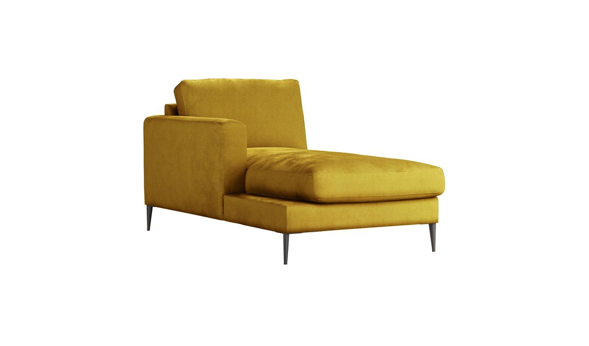 Covex – module chaise longue/divan gauche (OT L), moutarde - Velluto 8