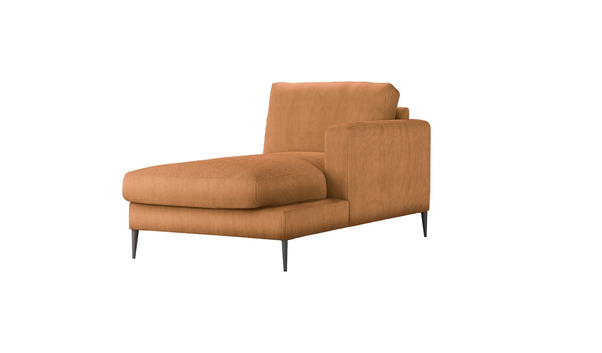 Covex – module chaise longue/divan droit (OT R), Ontario-S 31 - rouge brique