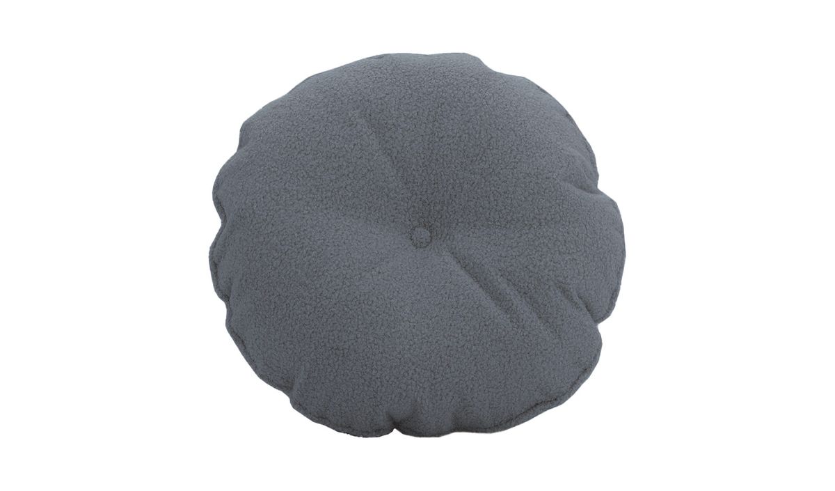 Coussin rond avec bouton Boucle — vue 5