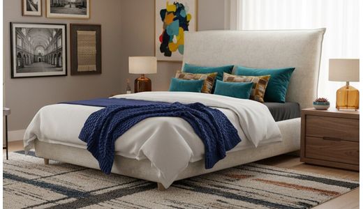 Lit rembourré Lunara 160×200 avec coffre Lit rembourré Lunara 160×200 avec coffre