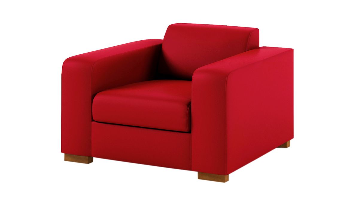 Fauteuil en simili cuir Gem — vue 6