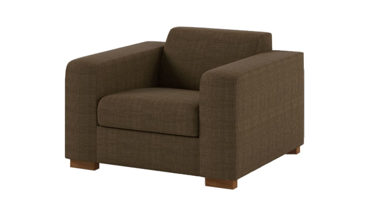 Fauteuil Gem, marron clair - Malmo 26