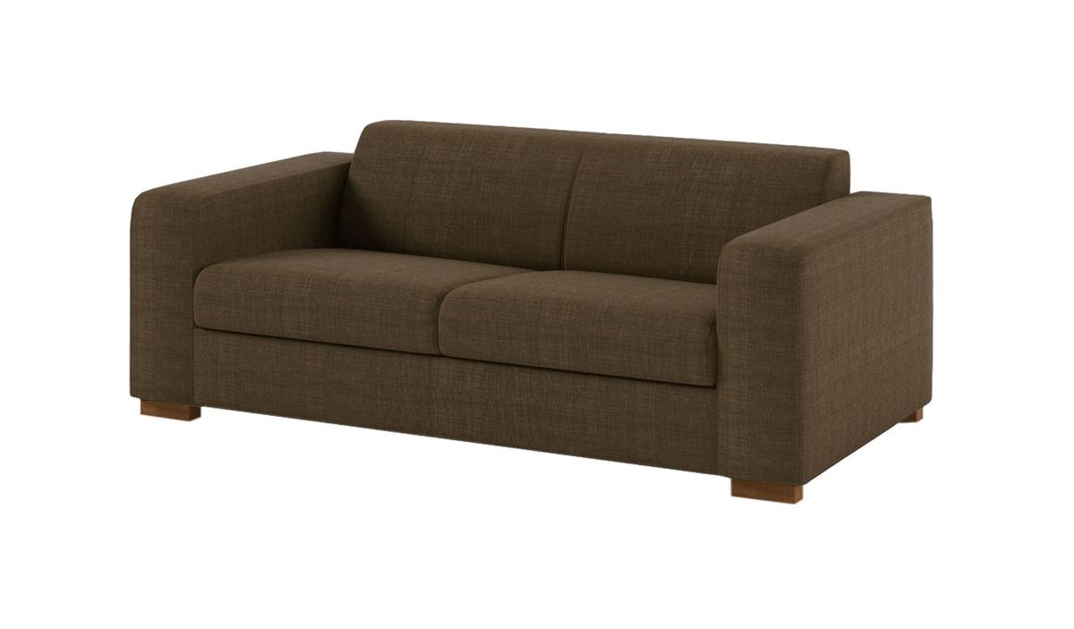 Canapé trois places Gem, marron clair - Malmo 26