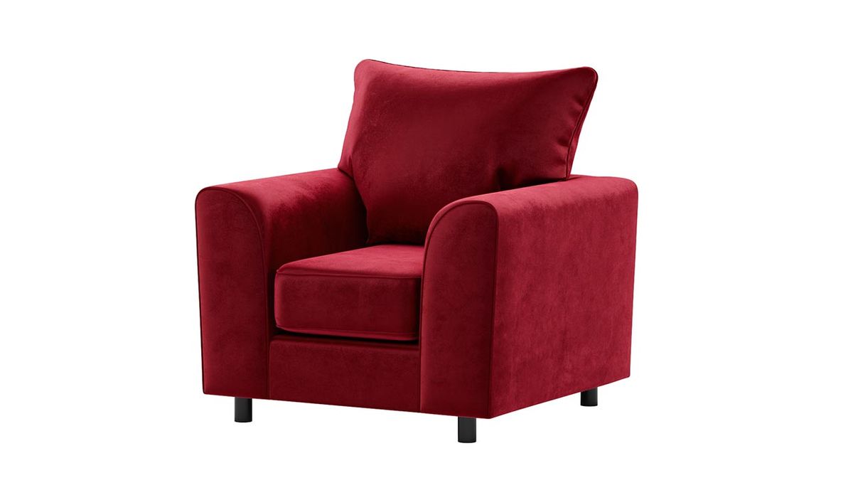 Fauteuil Dillon Velvet — vue 3
