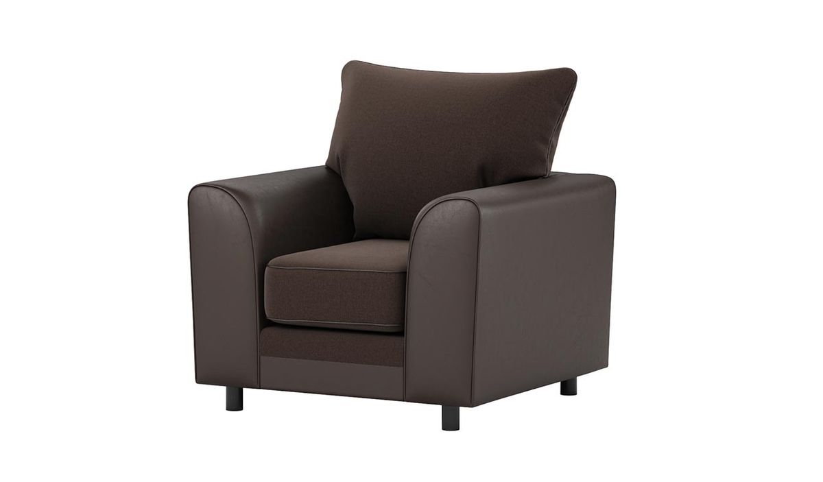 Fauteuil Dillon, Malmo 28/Casco brown