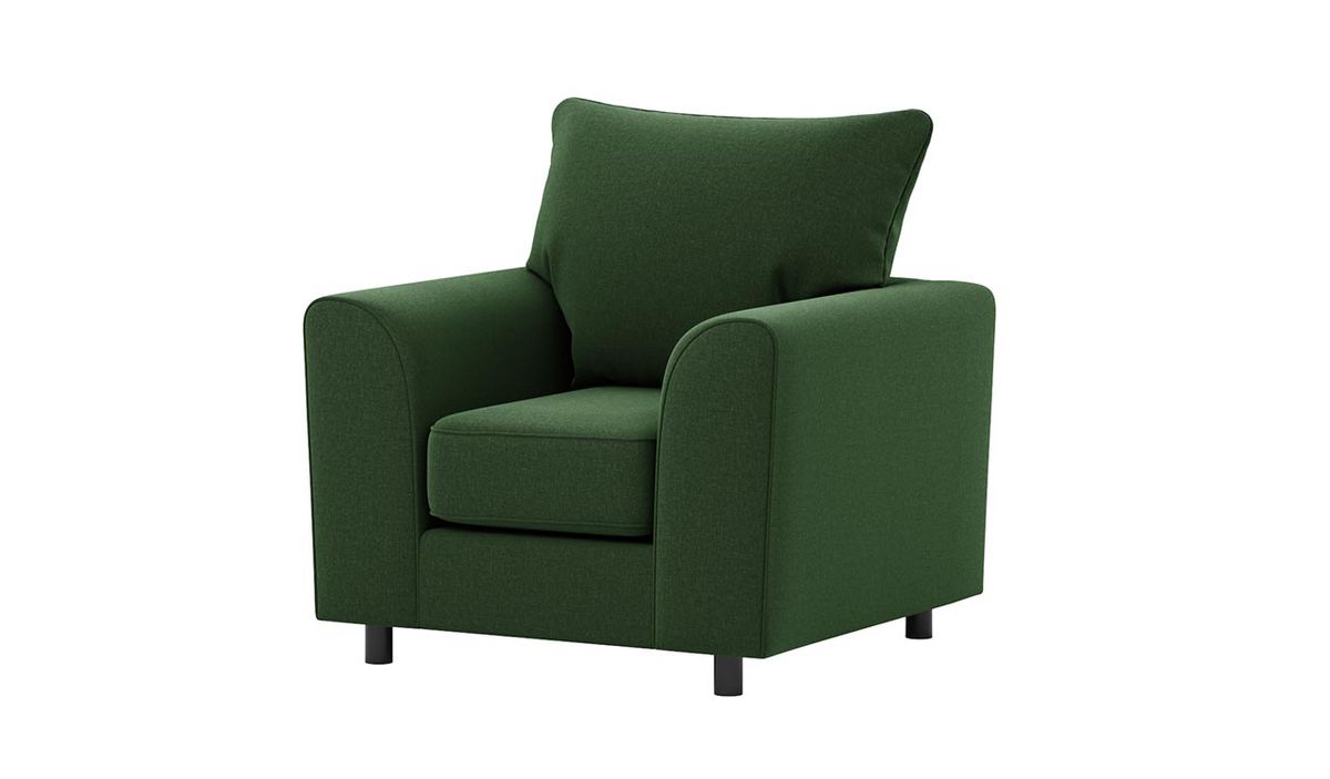 Fauteuil Dillon, vert foncé - Malmo 37