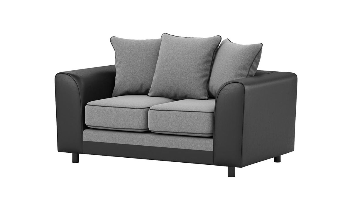 Canapé deux places Dillon, Malmo 90/Casco black