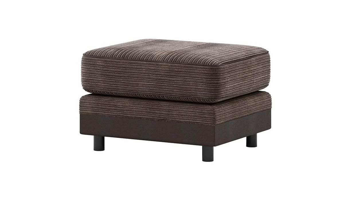 Pouf Dillon, Jumbo brown/Snake brown