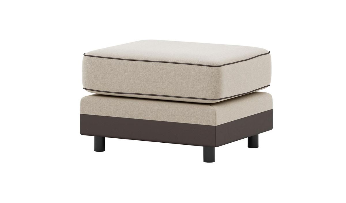 Pouf Dillon, Malmo 8/Casco brown