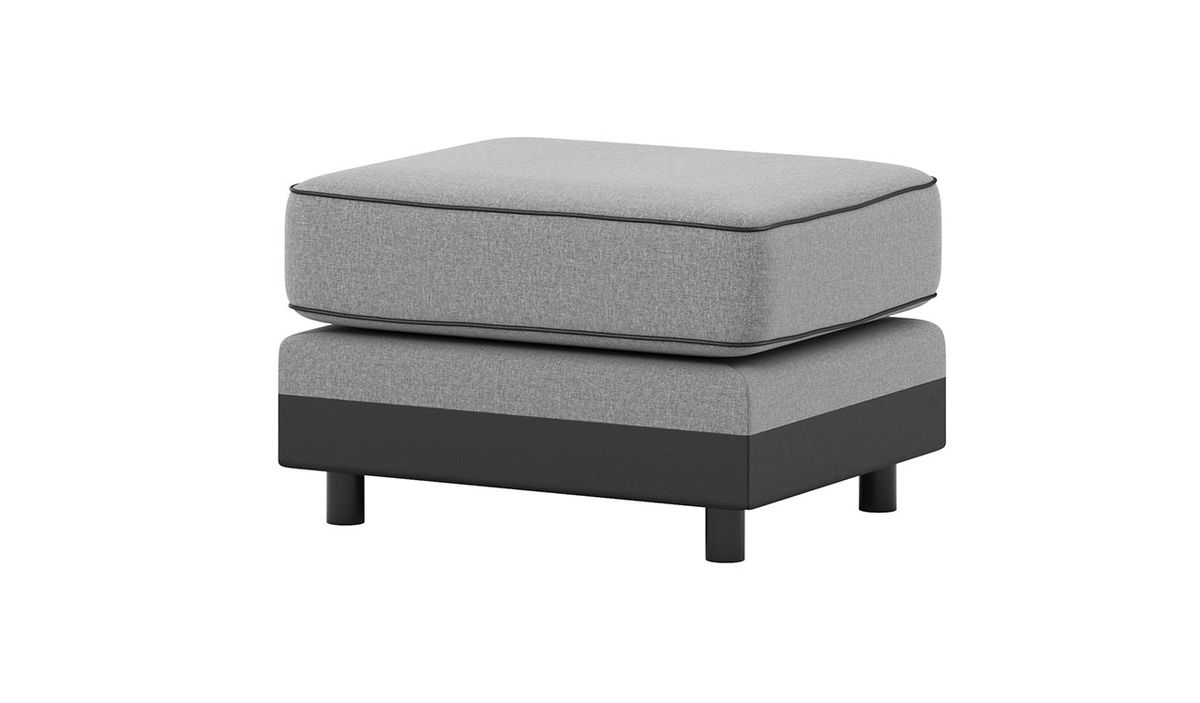 Pouf Dillon, Malmo 90/Casco black