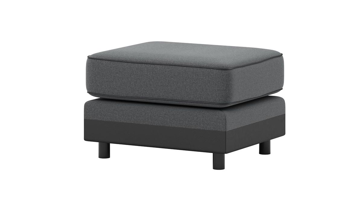 Pouf Dillon, Malmo 95/Casco black