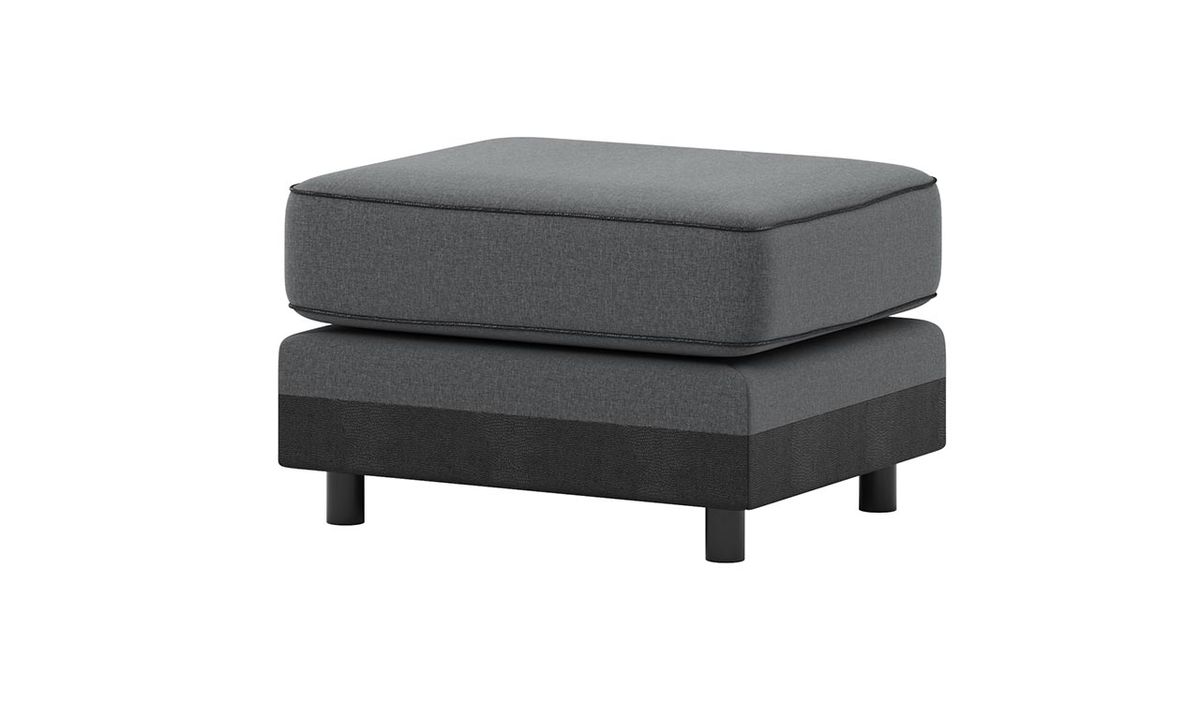 Pouf Dillon, Malmo 95/Snake black