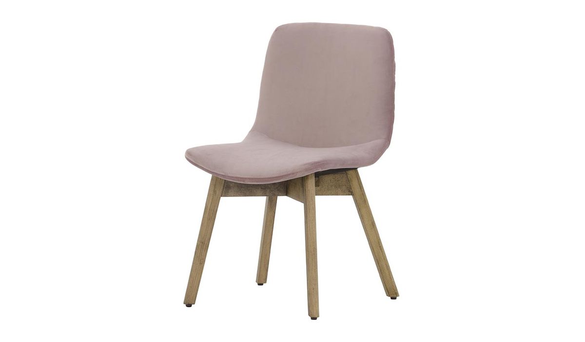 Chaise Felton buk, lila/rose - Velluto 14