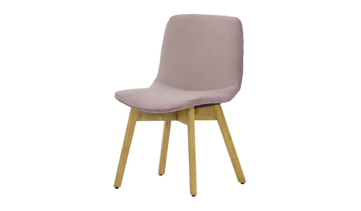 Chaise Felton buk, lila/rose - Velluto 14