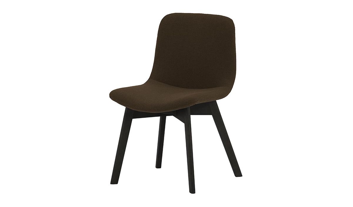 Chaise Giza buk, marron - Cablo 4, Couleur des pieds: Noir