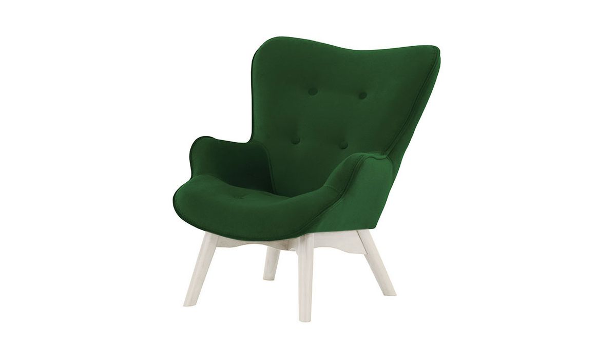 Fauteuil à oreilles pour enfants Ducan Mini Velvet — vue 6