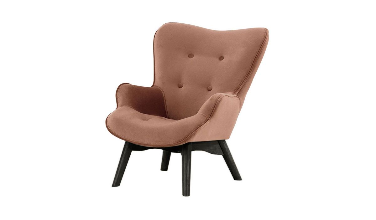 Fauteuil à oreilles pour enfants Ducan Mini Velvet