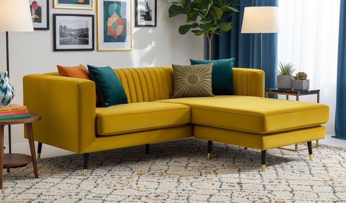 Canapé d’angle universel Slender