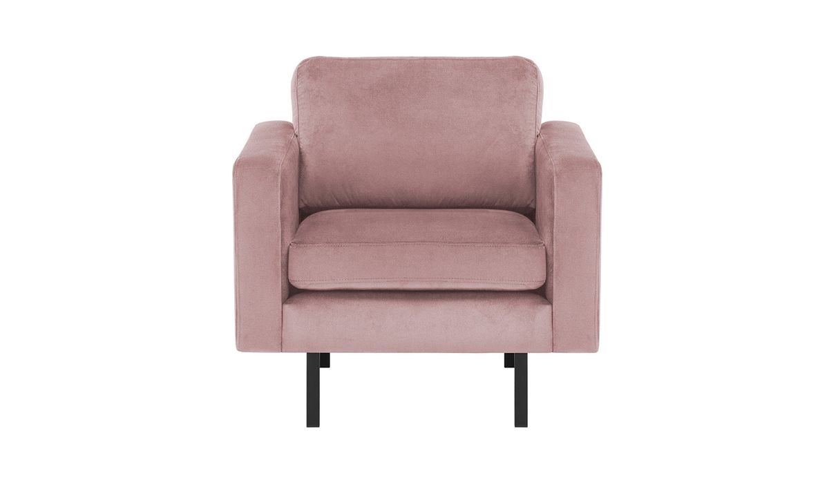 Fauteuil Lioni, rose poudré - Kronos 27